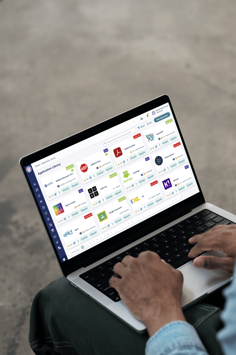 Application Library Mockup