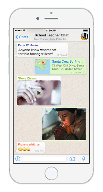 9ine_School_Teacher_WhatsApp_Chat_Example