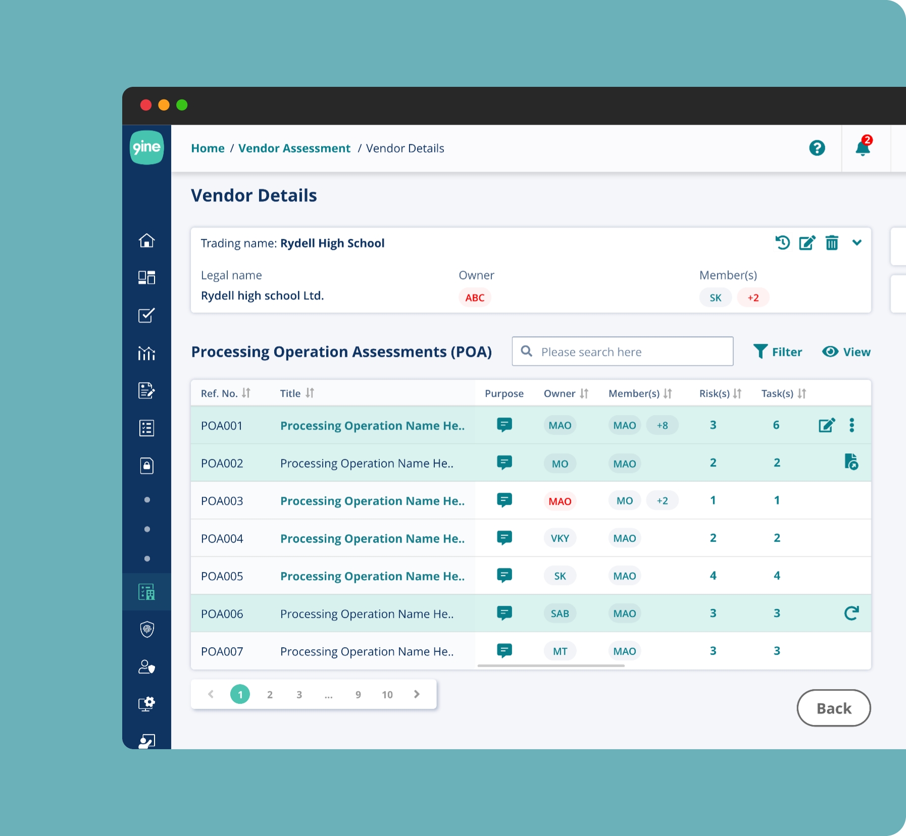 Privacy Compliance Management - Vendor Assessment@2x